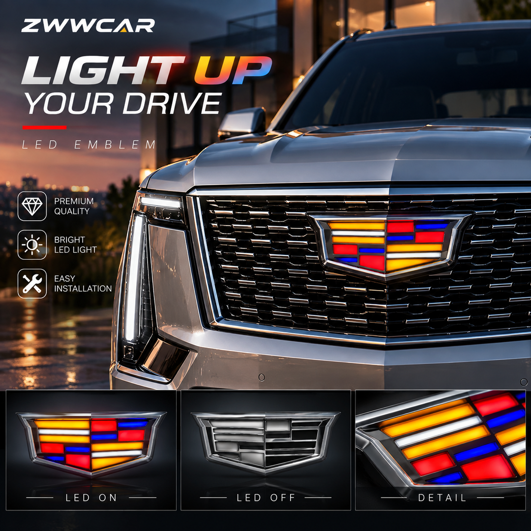 Cadillac logo replacement