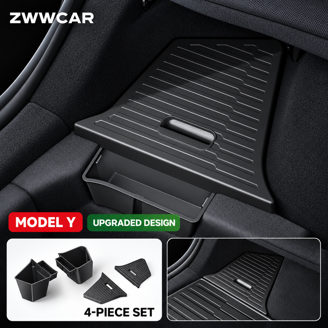 Tesla Model 3/Y/YL Trunk Side Storage Box (Upgraded Version)