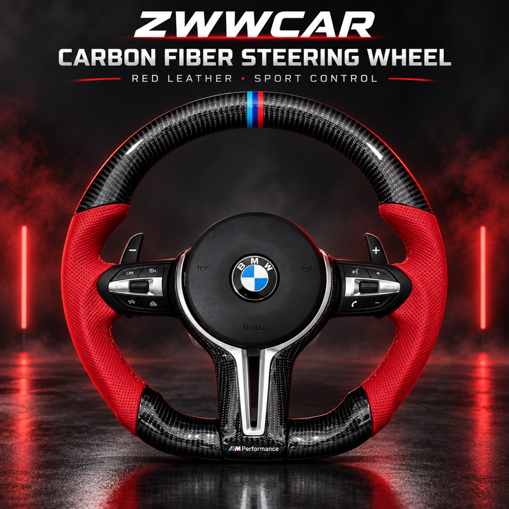 Forged Carbon Fiber Steering Wheel — BMW-Specific