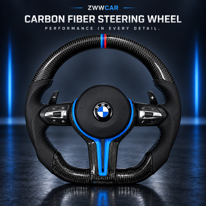 Forged Carbon Fiber Steering Wheel — BMW-Specific
