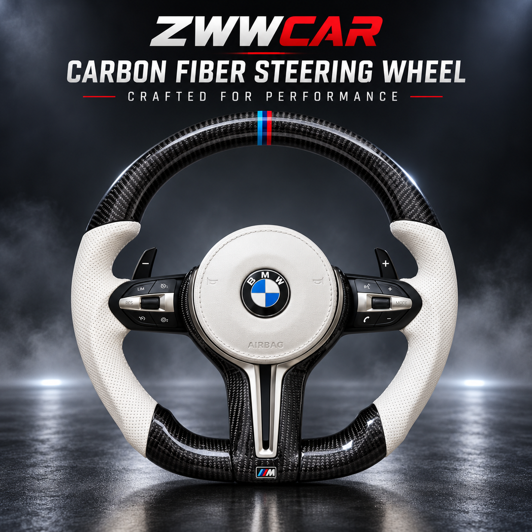 Forged Carbon Fiber Steering Wheel — BMW-Specific