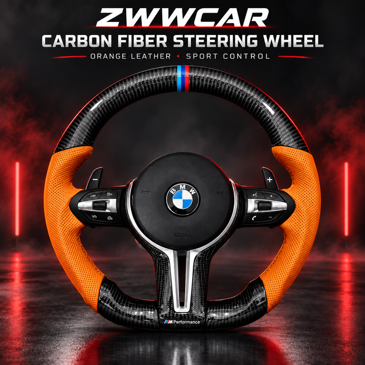 Forged Carbon Fiber Steering Wheel — BMW-Specific