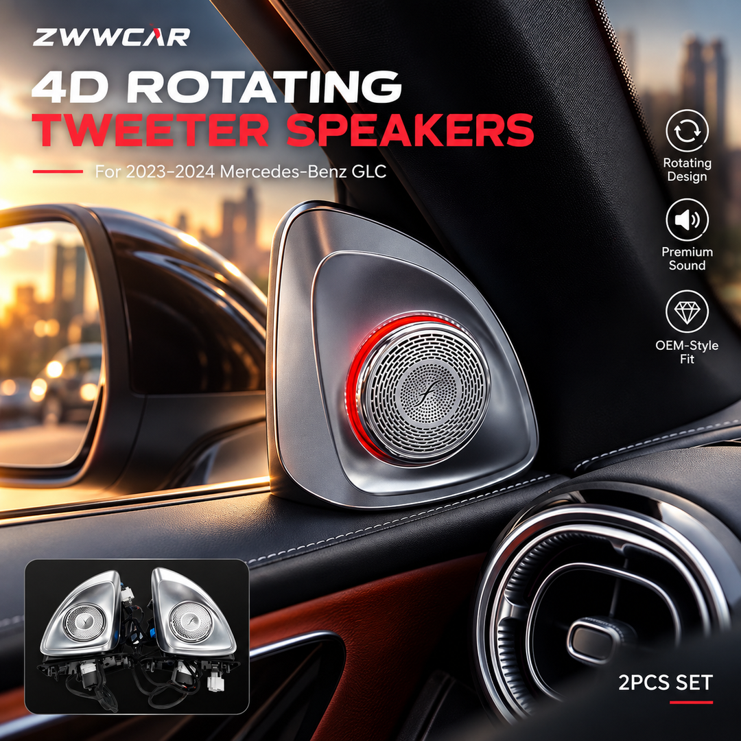 Mercedes-Benz C-Class / E-Class  GLC (2022–2026) 4D Rotating Tweeter