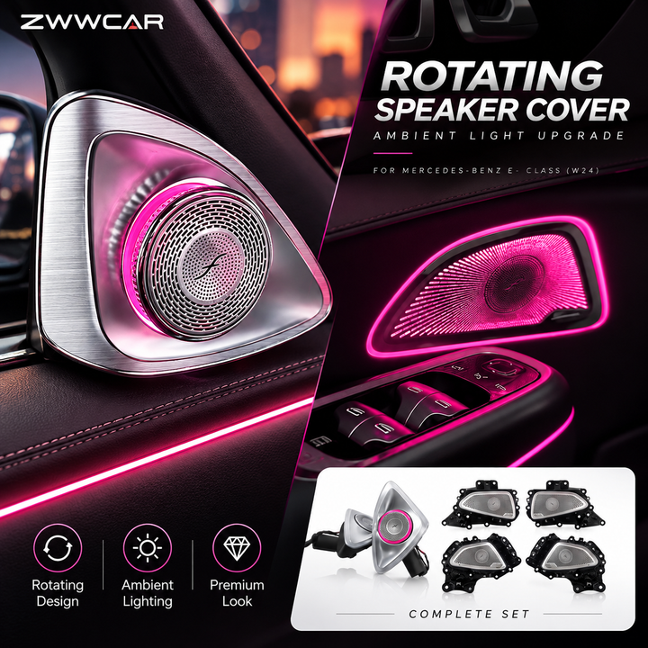 Mercedes-Benz C-Class / E-Class  GLC (2022–2026) 4D Rotating Tweeter