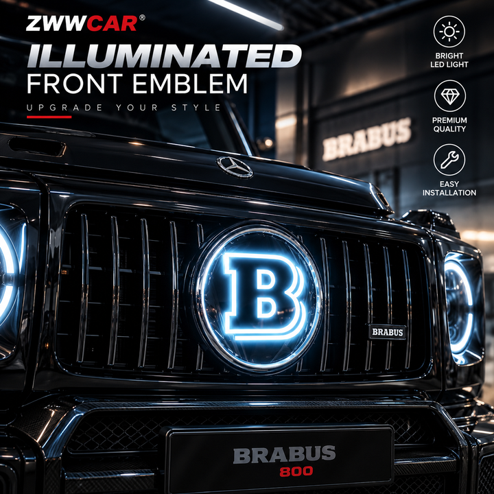 Brabus style car logo replacement