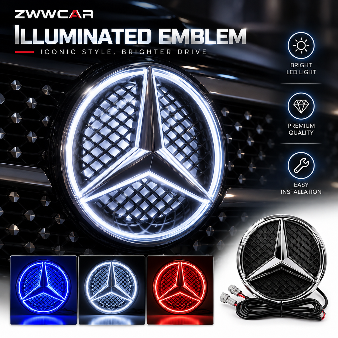 Mercedes Benz logo replacement