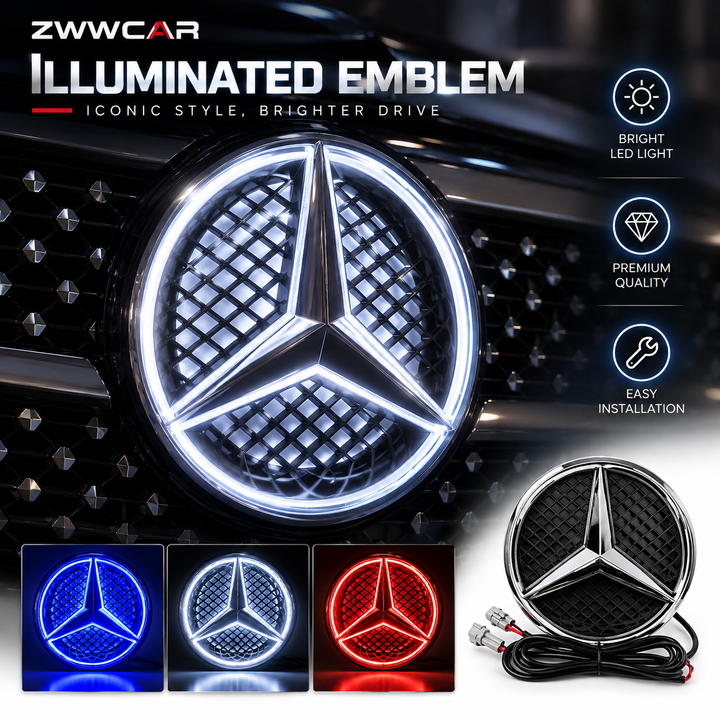 Mercedes Benz logo replacement