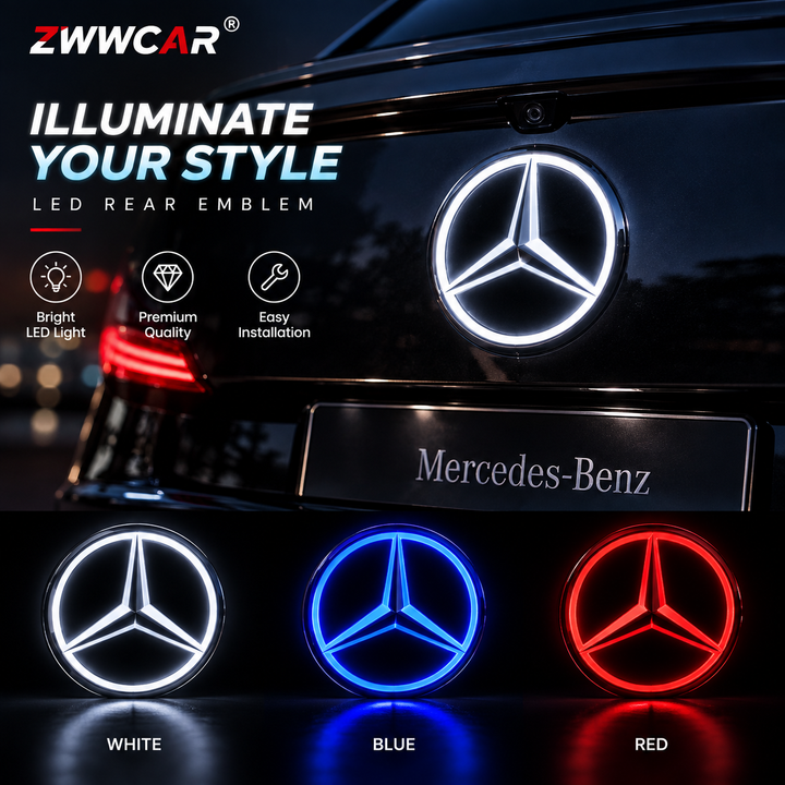Mercedes Benz logo replacement