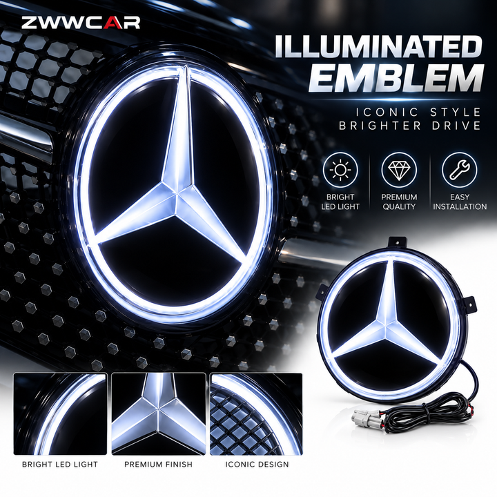 Mercedes Benz logo replacement