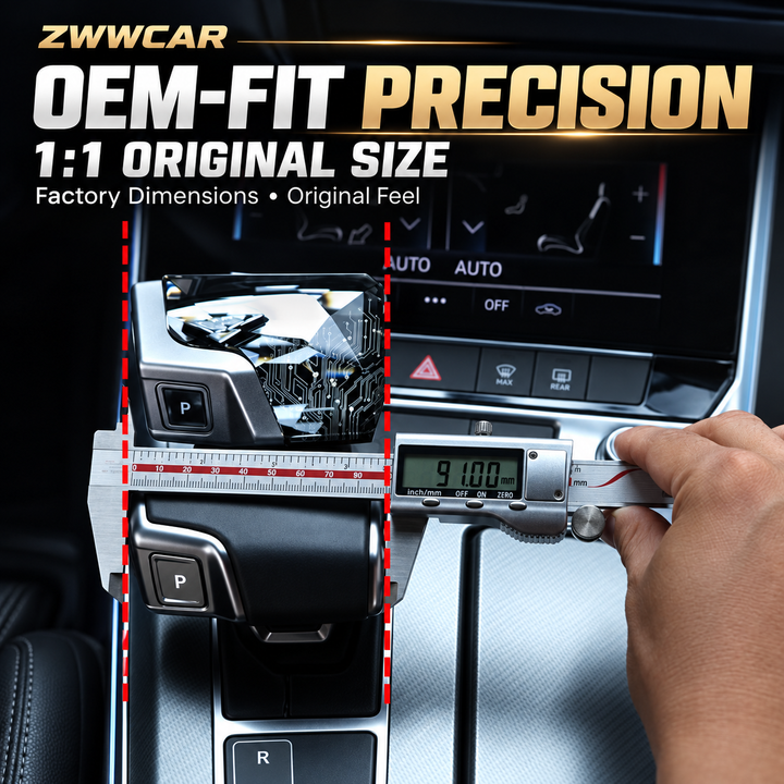 Audi RGB Crystal Gear Shift Lever with APP Control