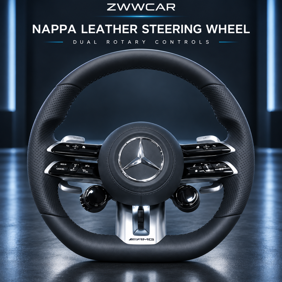 Carbon Fiber Style AMG "Dragonfly" Steering Wheel — Mercedes-Benz Specific