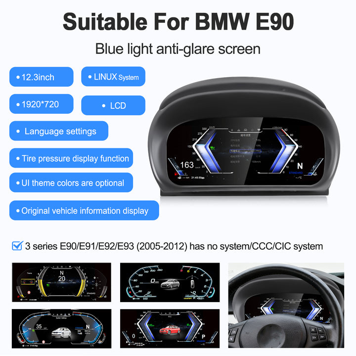 BMW E90 Digital Cluster  3 Series (2005-2012)