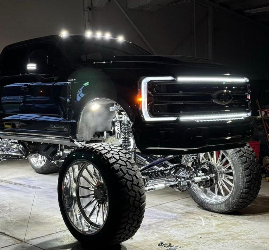 2023-2026+ Ford Super Duty F250 F350 LED Grille Trim Light Strip Kit