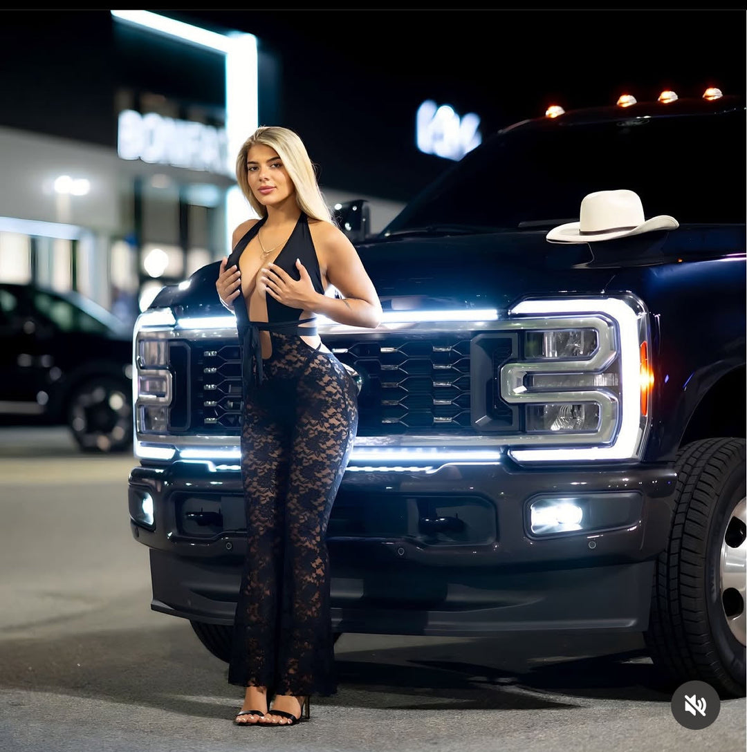 2023-2026+ Ford Super Duty F250 F350 LED Grille Trim Light Strip Kit