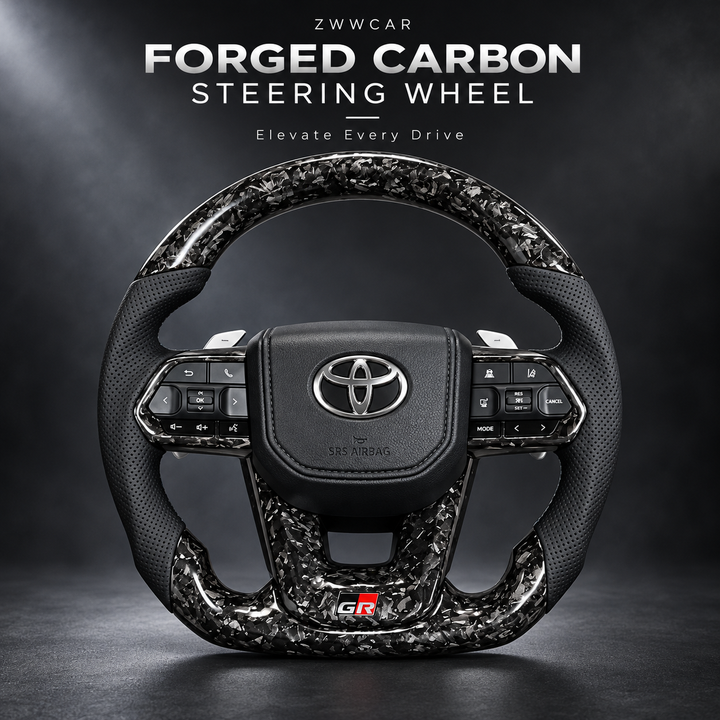 Forged Carbon Fiber Steering Wheel – Toyota Specific