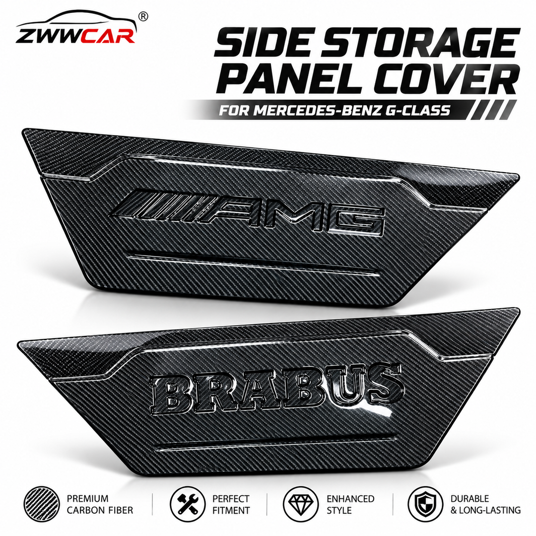 Mercedes-Benz G-Class Dry Carbon Fiber Tailgate Trim Panel
