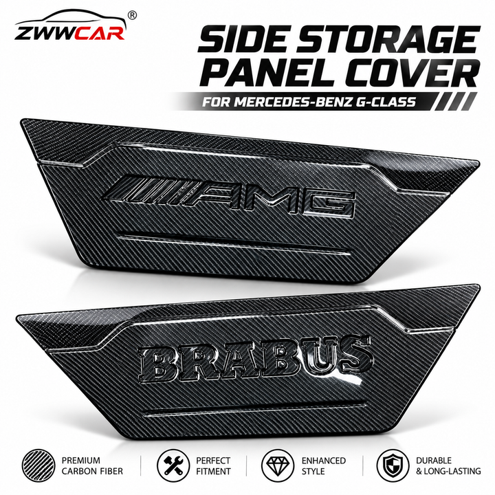 Mercedes-Benz G-Class Dry Carbon Fiber Tailgate Trim Panel