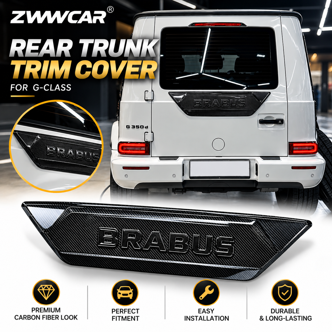 Mercedes-Benz G-Class Dry Carbon Fiber Tailgate Trim Panel