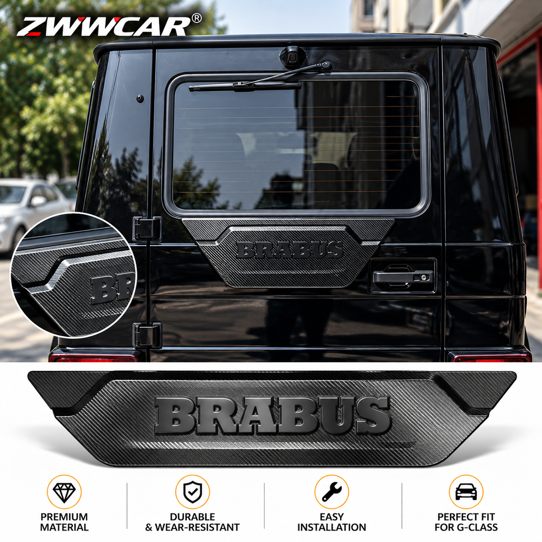 Mercedes-Benz G-Class Dry Carbon Fiber Tailgate Trim Panel