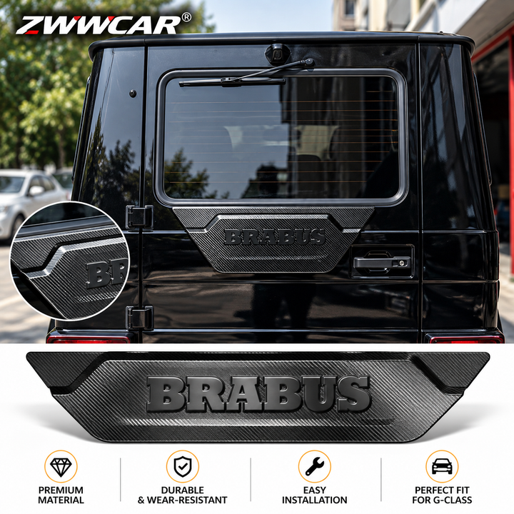 Mercedes-Benz G-Class Dry Carbon Fiber Tailgate Trim Panel