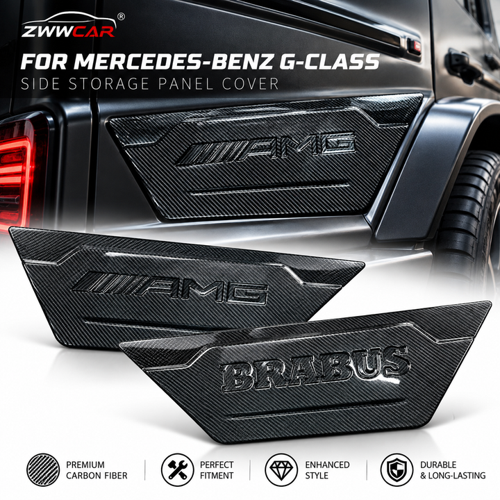 Mercedes-Benz G-Class Dry Carbon Fiber Tailgate Trim Panel