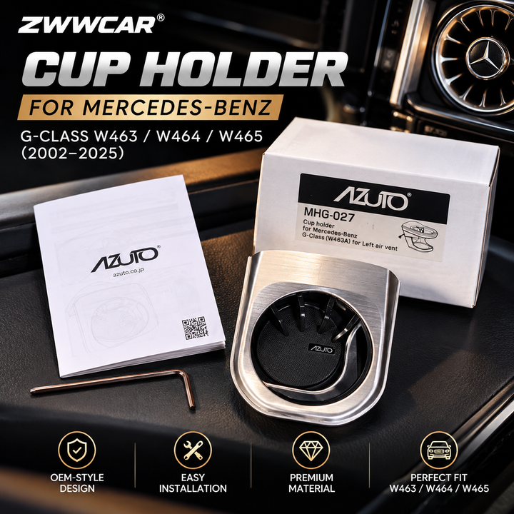 New Mercedes-Benz G-Class Air Vent Cup Holder/Storage Box