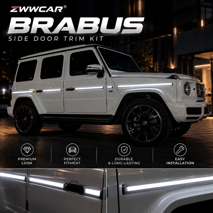 Mercedes-Benz G-Class Illuminated Side Trim Upgrade