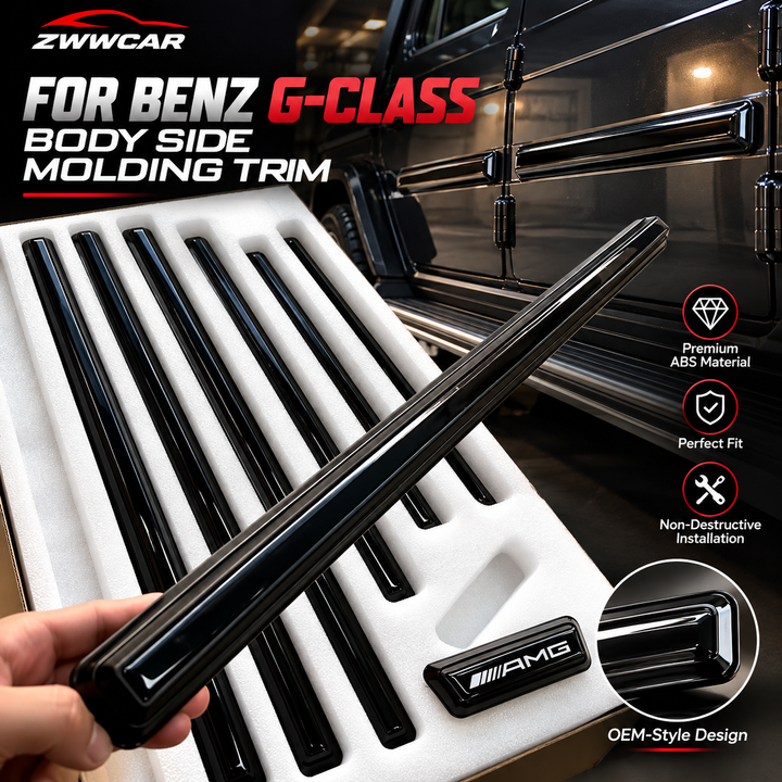 Mercedes-Benz G-Class Side Body Trim Upgrade