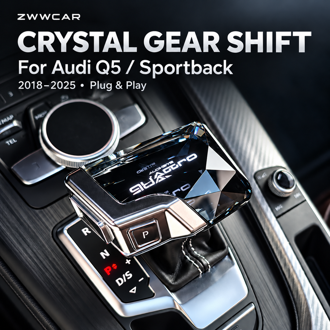 Audi Crystal Gear Shifter – Yacht-Style Gear Shift Lever