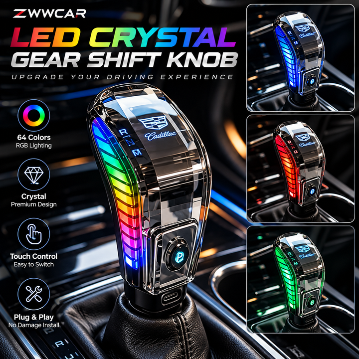 Cadillac Illuminated Crystal Electronic Gear Shifter