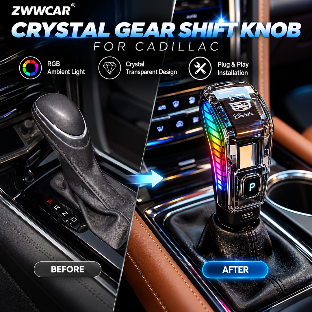 Cadillac Illuminated Crystal Electronic Gear Shifter