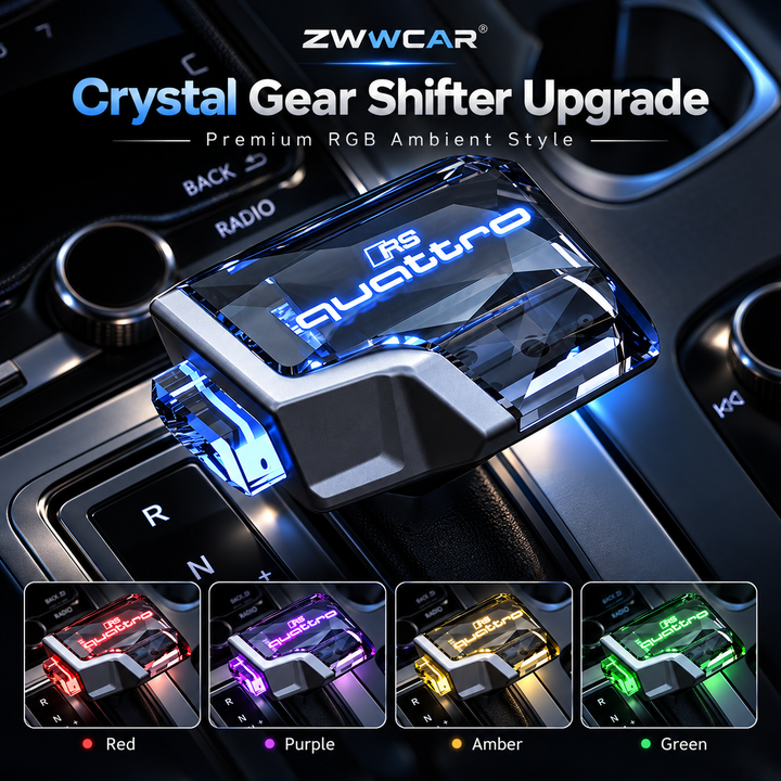 Audi Crystal Gear Shifter – Yacht-Style Upgrade