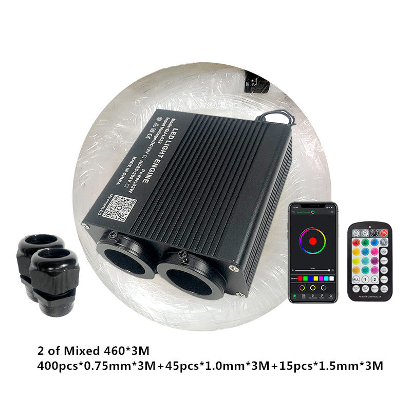 New type of fiber optic dual-head intelligent starry sky ceiling