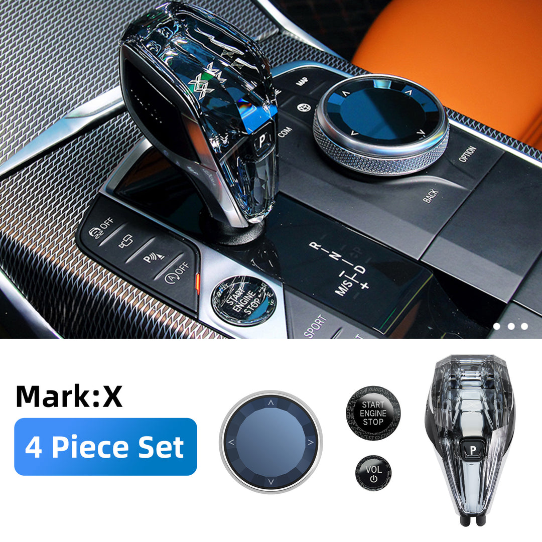 BMW crystal gear shift lever