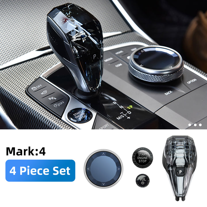 BMW crystal gear shift lever