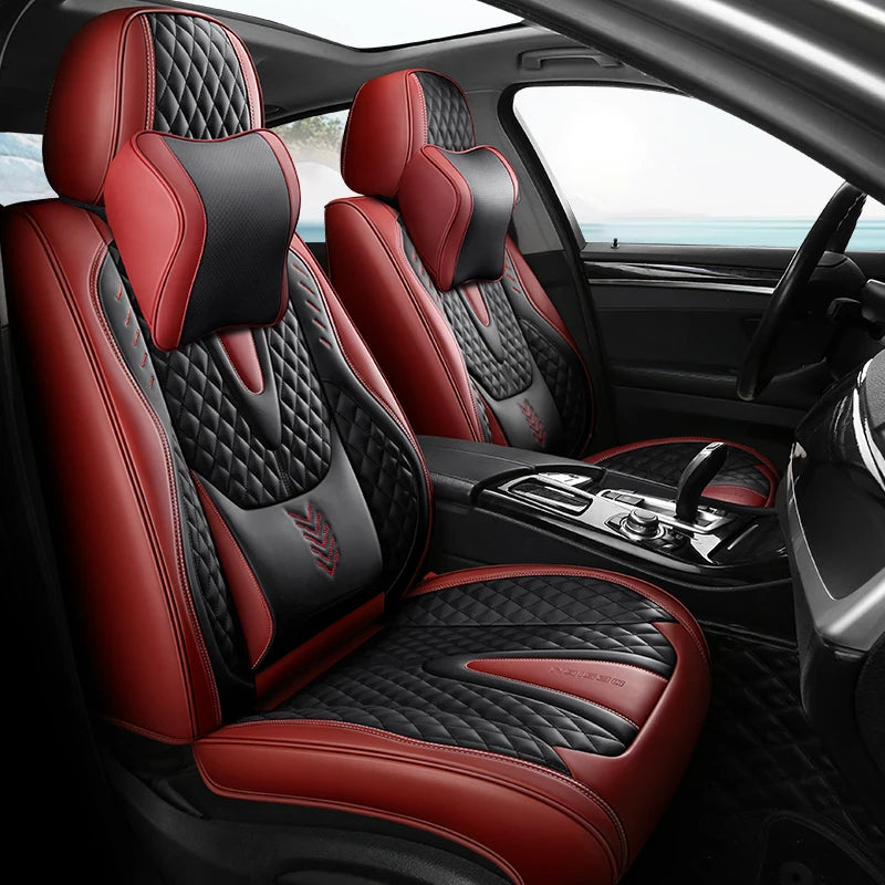 Car seat leather covers fit 90% of cars SUV