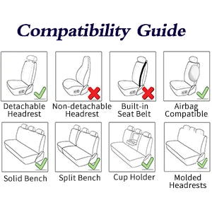 Car seat leather covers fit 90% of cars SUV