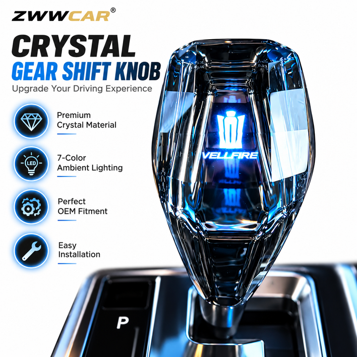 Toyota Alphard/Vellfire Illuminated Crystal Gear Shift Knob