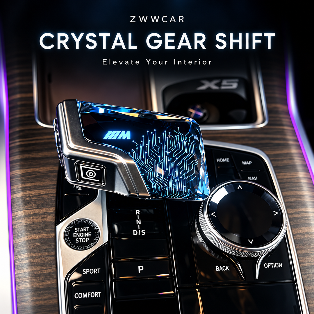 BMW Illuminated Crystal Gear Shift