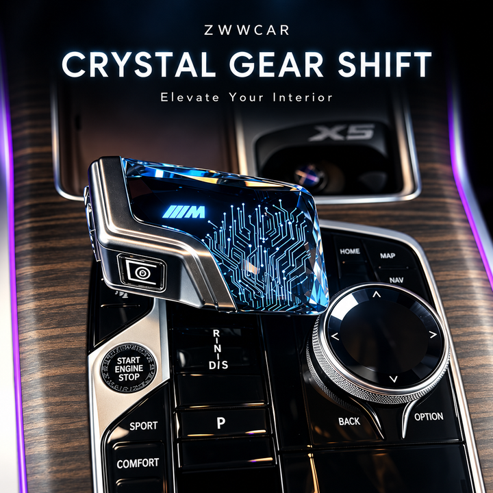 BMW Illuminated Crystal Gear Shift