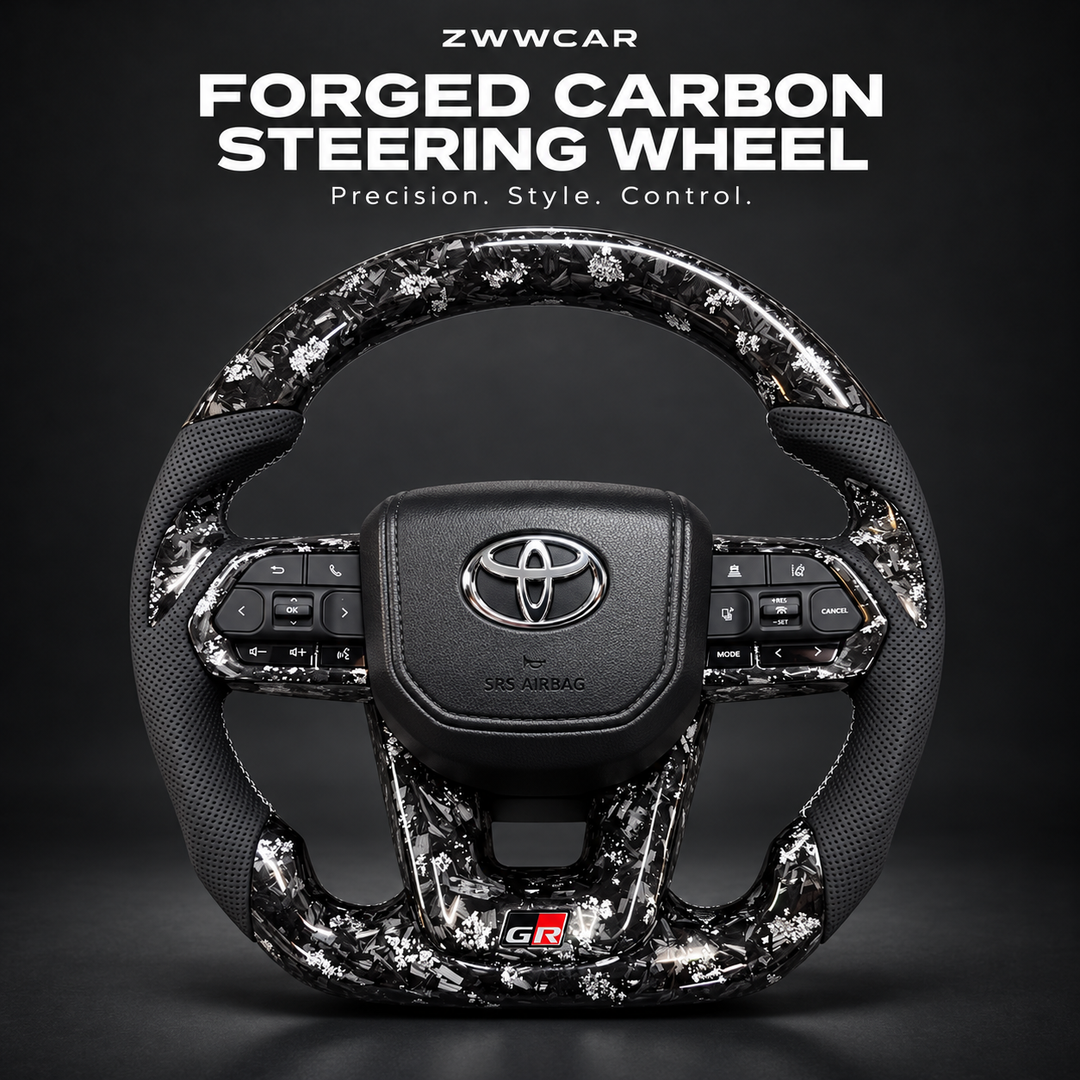 Forged Carbon Fiber Steering Wheel – Toyota Specific