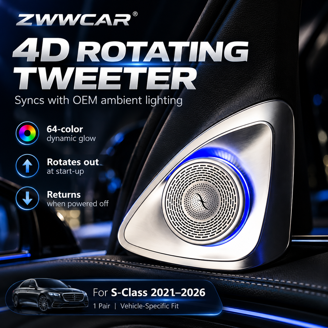 Mercedes-Benz C-Class / E-Class  4D Rotating Tweeters