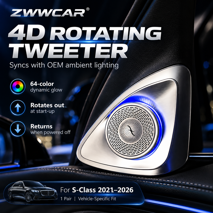 Mercedes-Benz C-Class / E-Class  4D Rotating Tweeters