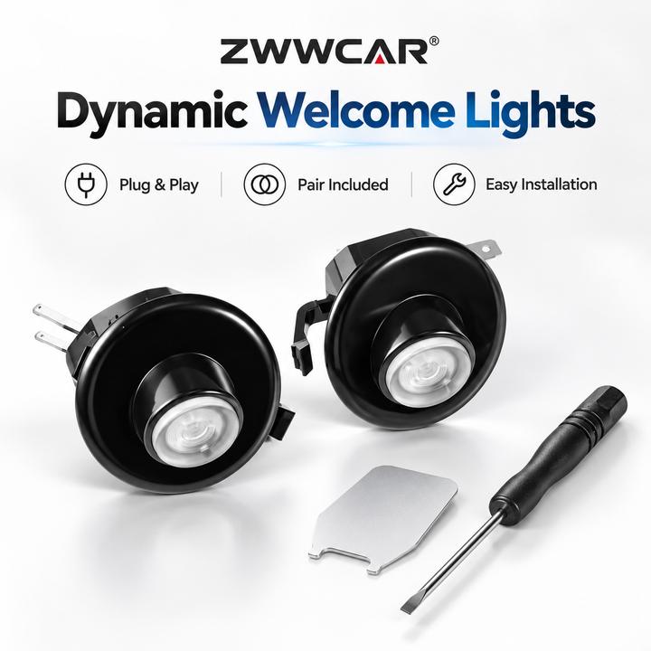 Cadillac Rearview Mirror Puddle Lights