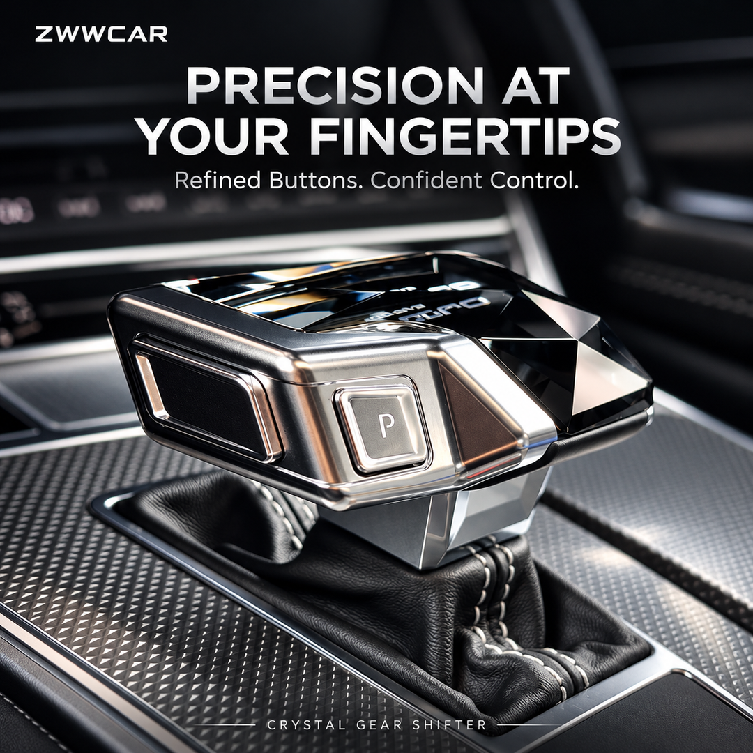 Audi Crystal Gear Shifter – Yacht-Style Gear Shift Lever