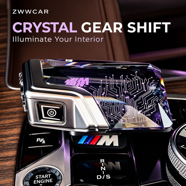 BMW Illuminated Crystal Gear Shift