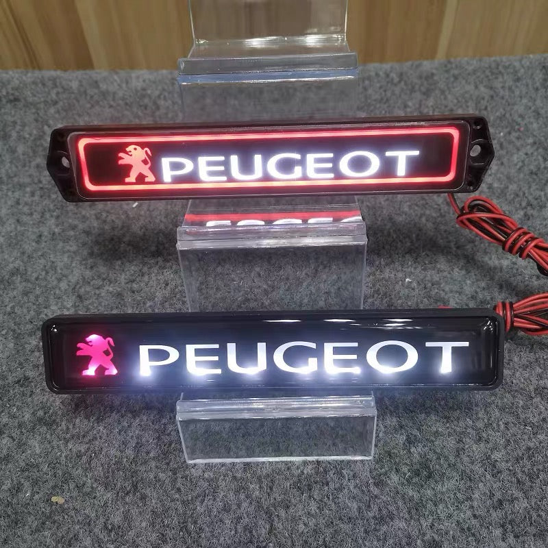 Peugeot logo replacement