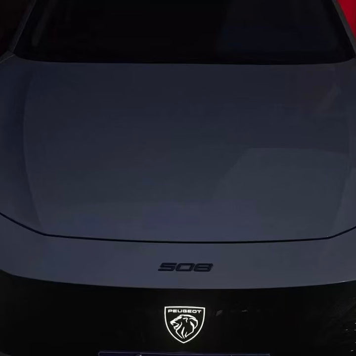 Peugeot logo replacement