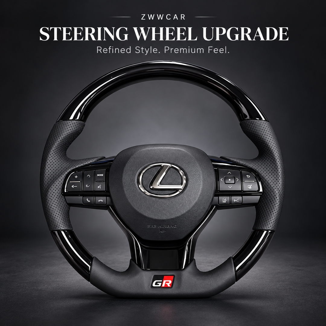 Forged Carbon Fiber Steering Wheel — Lexus Specific