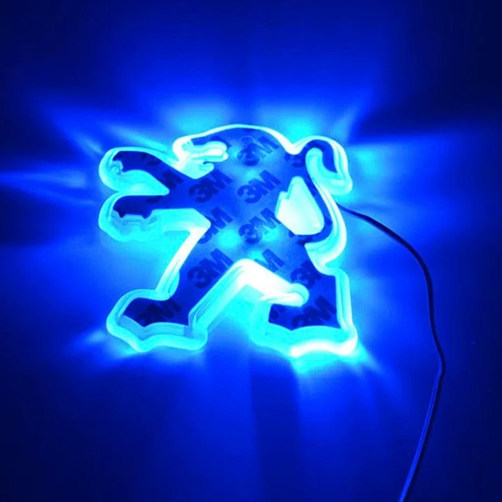 Peugeot logo replacement